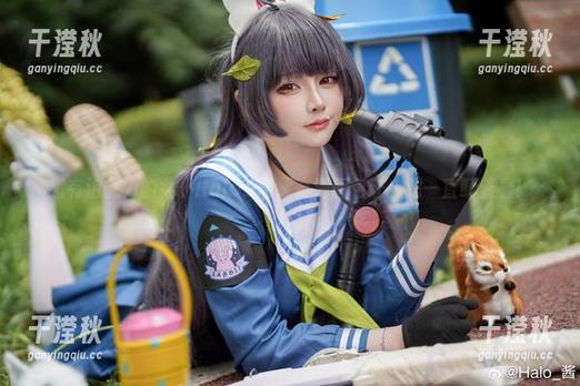Halo_酱 超有治愈力的女仆Halo_酱,高清图包让人想一直盯着看!