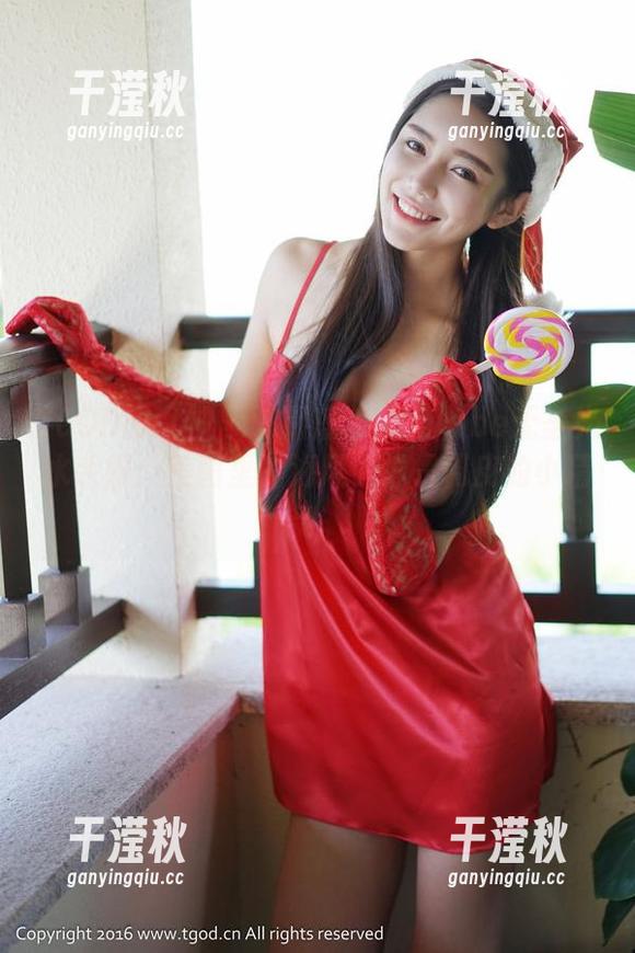 TGOD推女神 - 陈嘉瑶AYomiabe无圣光水手服：美图里的海风，像是调皮的小精灵。