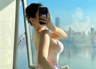 微密圈 – 你们爱的比基尼全套，安妮yoo来给你开眼界！