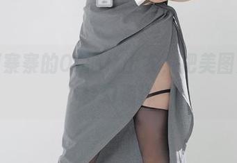 看！阿寨寨的OL液化上衣，把美图变成了梦幻海洋
